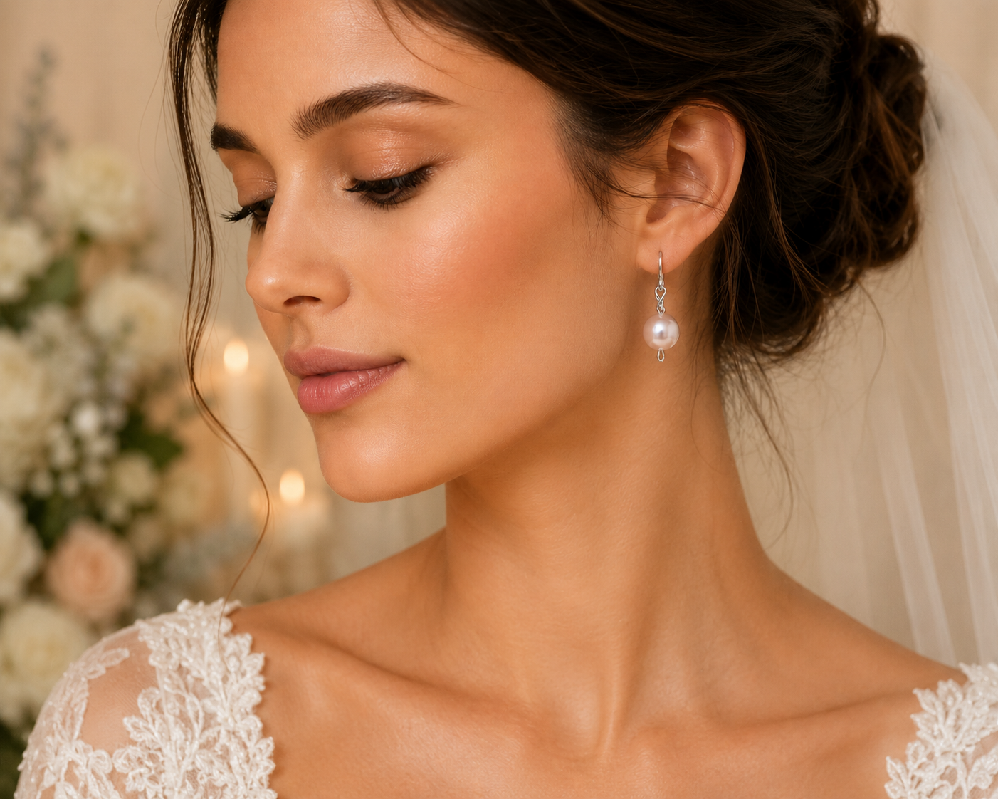 Pearl Bridal Earrings